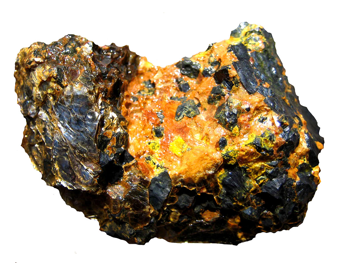 Uranium Ore, a naturally radioactive substance